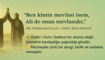 Ben kimin mevlası isem, Ali de onun mevlasıdır