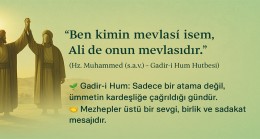 Ben kimin mevlası isem, Ali de onun mevlasıdır