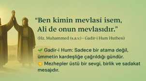 Ben kimin mevlası isem, Ali de onun mevlasıdır